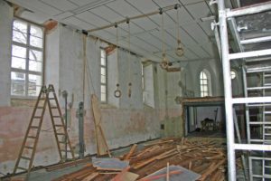 Alte Kirche wird entkernt
